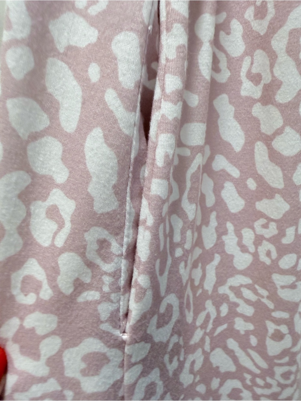 Pink and White Animal Print Sleeveless Maxi Dress - Picture 3 of 6